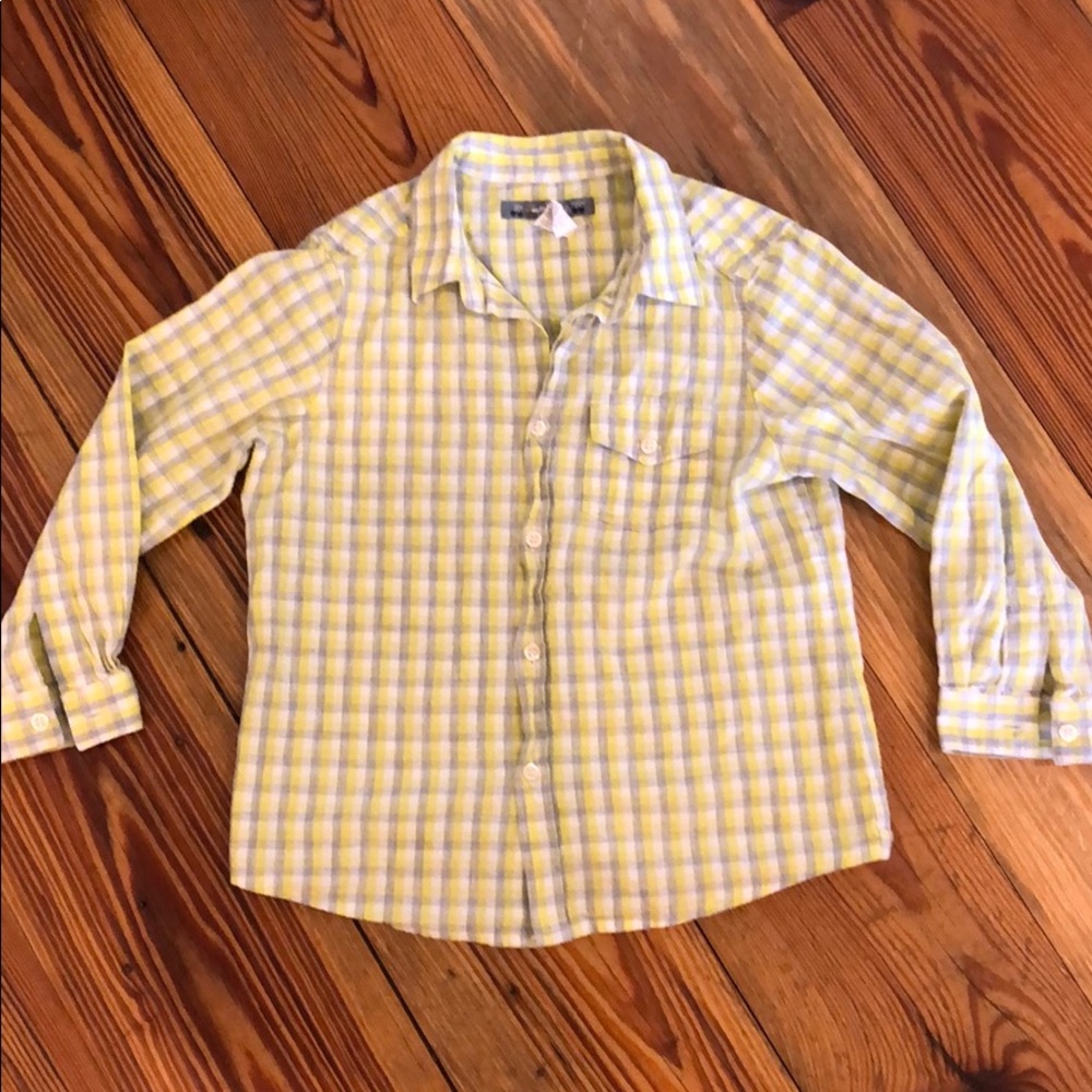 Bonpoint boys button down shirt, size 4T